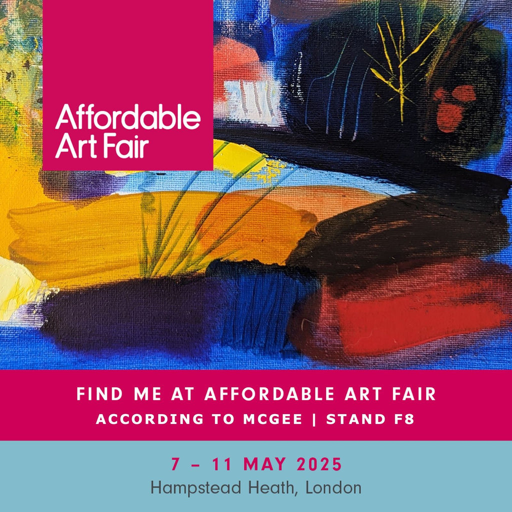 According to McGee at Affordable Art Fair Hampstead 2025