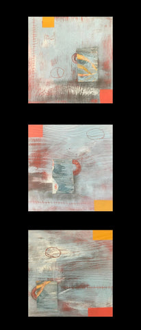 Ails McGee - Affiramtion triptych