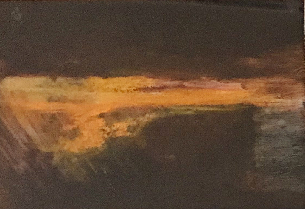 Squall at Sunset from Sutton Bank