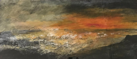 David Baumforth - Out at Sea at Dawn Ravenscar