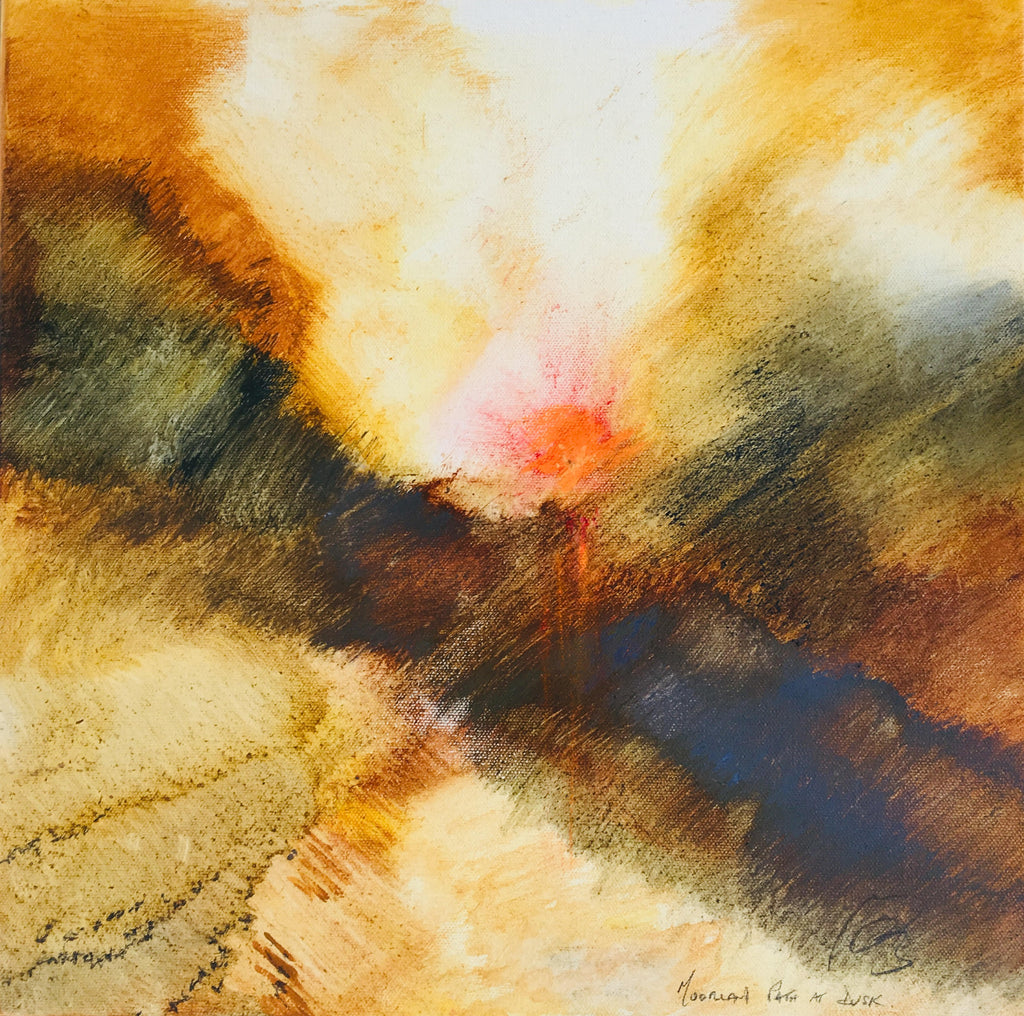 Moorland Path at Dusk