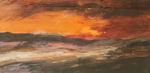 David Baumforth - Saltergate Bank on the road to Whitby at Dusk