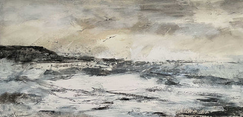 David Baumforth - Heavy Seas Filey Brigg
