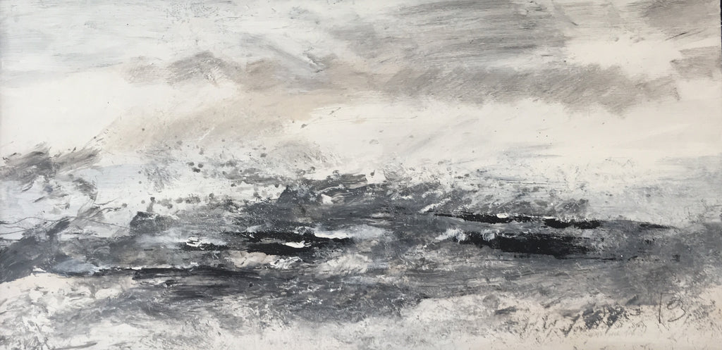 Rough North Sea wind over tide 'a study'