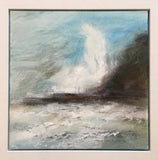 Breaking Waves  on the Marine Drive,  Scarborough