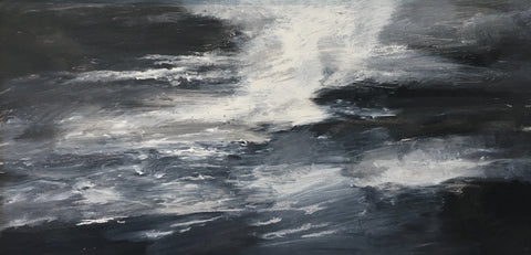 David Baumforth - The North sea, Power of nature whitby abbey