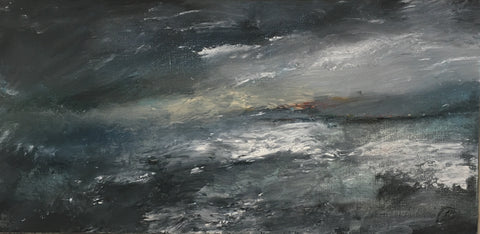 David Baumforth - Lights and Reflections Returning to Scarborough from Memory