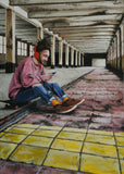 Skater, old Rowntree’s factory