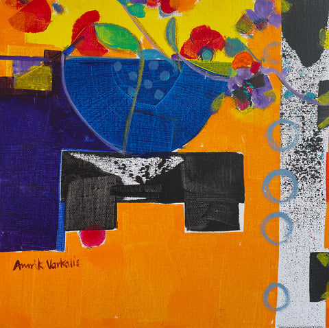 Amrik Varkalis - The Orange Table Cloth