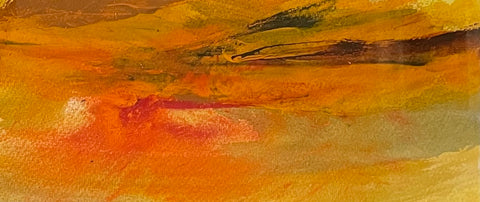 David Baumforth - sunset at ravenscar