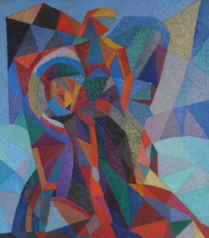 Dave Pearson - Byzantium The University Harlequin Figure Kneeling