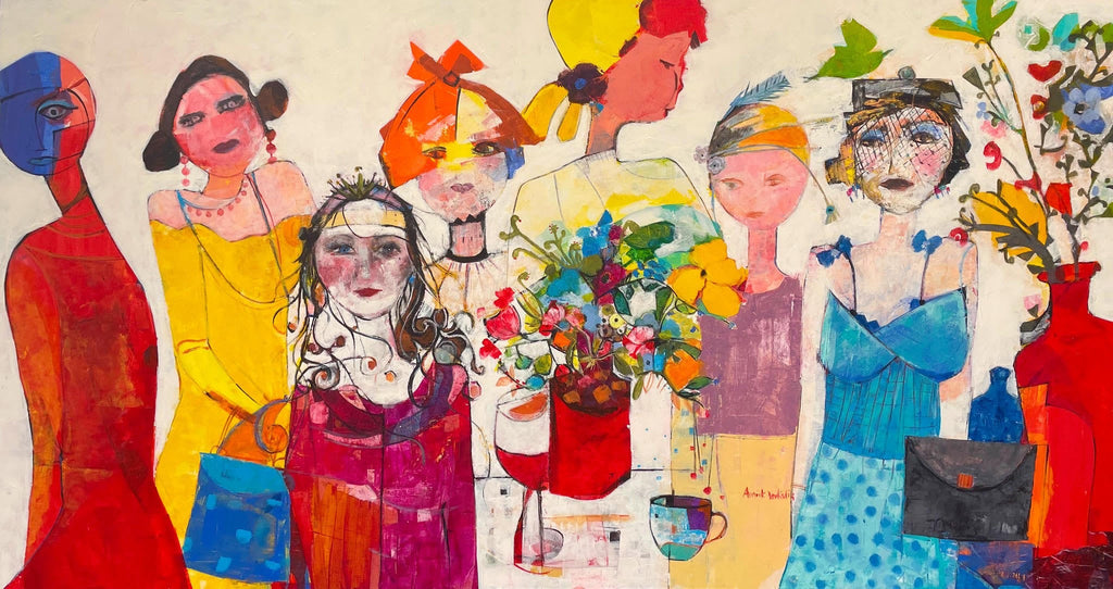 Amrik Varkalis and a glimmering collection of art