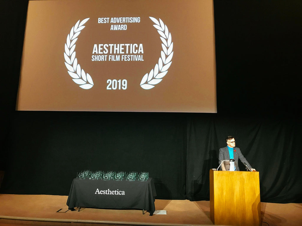 Greg McGee, compère for Aesthetica Short Film Festival