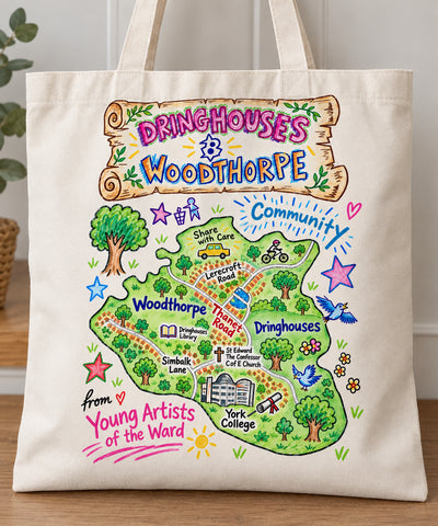 New Voice Project - Dringhouses & Woodthorpe Tote Bag