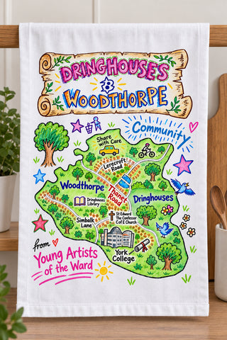 New Voice Project - Dringhouses & Woodthorpe 
Tea Towel