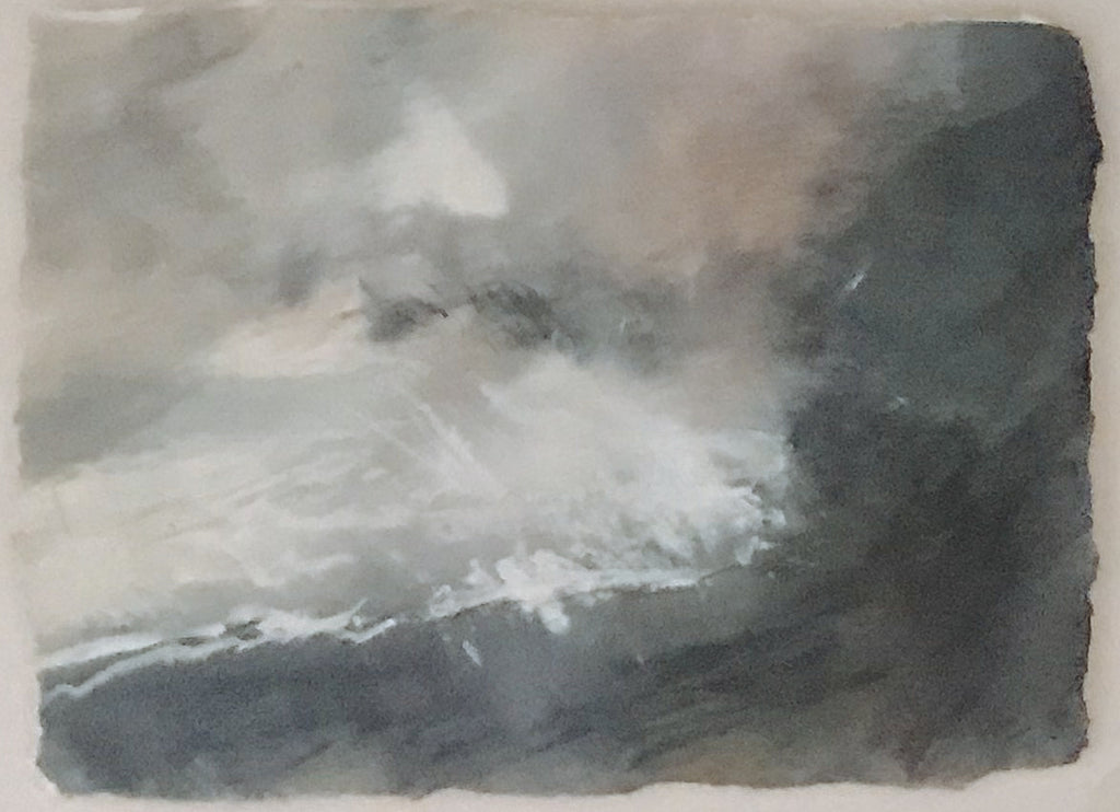 Turbulent seas towards Flamborough Head