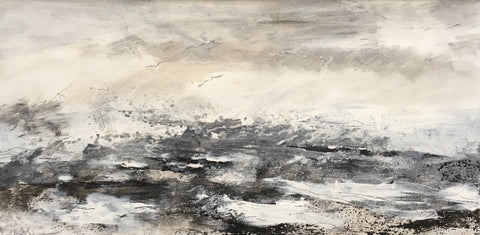 David Baumforth - Rough North Sea, Wind over Tide