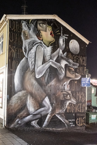 Jim Poyner - Iceland Street Graffiti III
