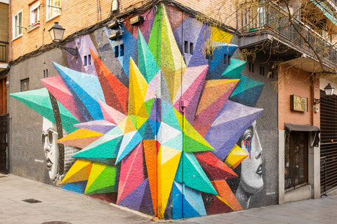 Jim Poyner - Madrid Street Graffiti III