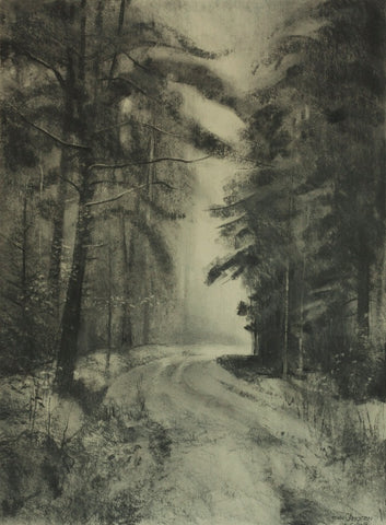 John Creighton - Road through Cropton Forest