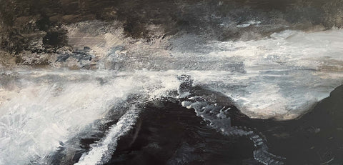 David Baumforth - The North Sea Painted from the Brigg